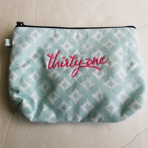 🔷EUC Thirty-One Zipper Pouch Sparkling Squares🔷